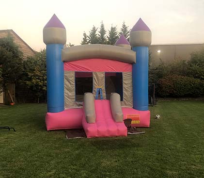 Pink Moon Bounce Castle 13x13x13